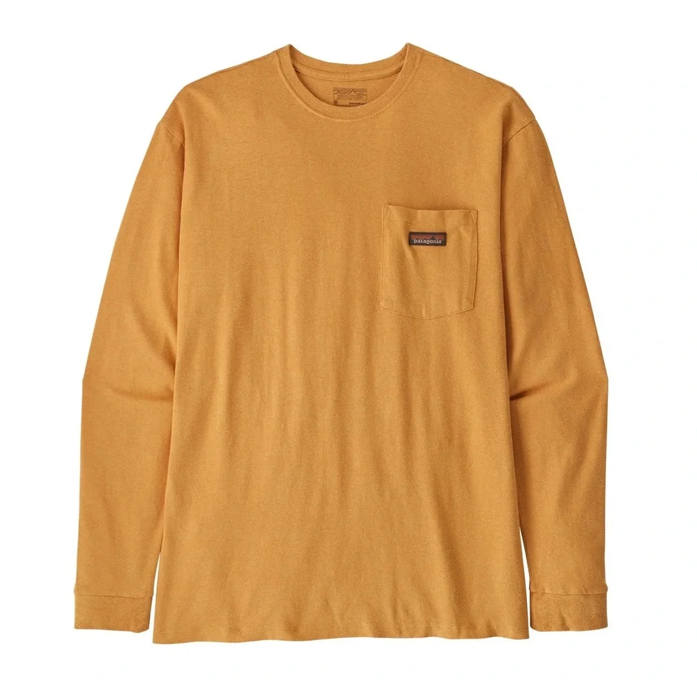 Patagonia Men's Long-Sleeved Work Pocket T-Shirt - Picture 1 of 6